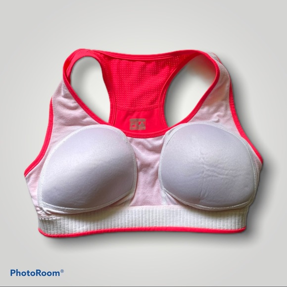Fila Sport Hot Pink Running Sports Bra - Picture 5 of 10